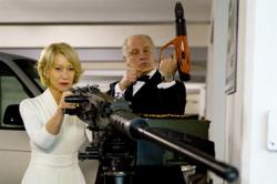 Helen Mirren and John Malkovich are dressed to kill