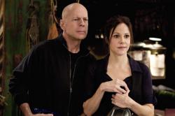 Bruce Willis and Mary-Louise Parker in Red. Bruce Willis and Mary-Louise Parker in Red.
