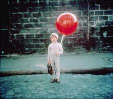A boy and his balloon.