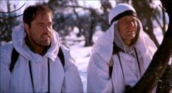 Powers Boothe and Patrick Swayze in Red Dawn. Powers Boothe and Patrick Swayze in Red Dawn.