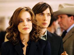 Rachel McAdams and Cillian Murphy in Red Eye.