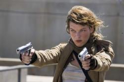 Milla Jovovich in Resident Evil: Extinction.