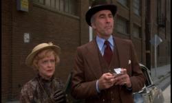 Bette Davis and Christopher Lee in Return from Witch Mountain Bette Davis and Christopher Lee in Return from Witch Mountain
