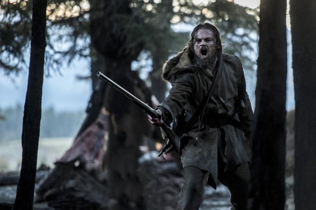 Leonardo DiCaprio in The Revenant.