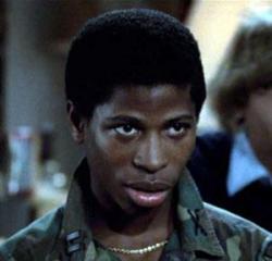 Larry B. Scott as Lamar Latrell in Revenge of the Nerds. Larry B. Scott as Lamar Latrell in Revenge of the Nerds.