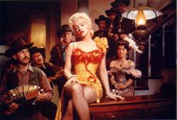 Marilyn Monore in River of No Return. Marilyn Monore in River of No Return.