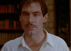 Timothy Dalton as Neville Sinclair in The Rocketeer. Timothy Dalton as Neville Sinclair in The Rocketeer.