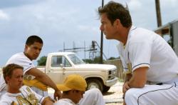 Dennis Quaid in The Rookie. Dennis Quaid in The Rookie.