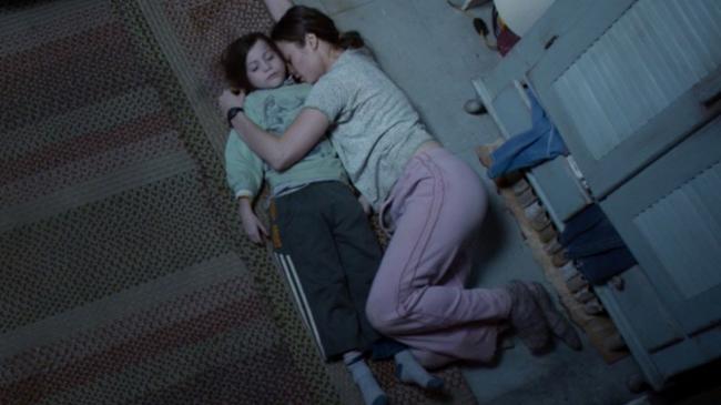 Jacob Tremblay and Brie Larson in Room. Jacob Tremblay and Brie Larson in Room.