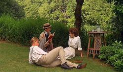 Julian Sands, Daniel Day-Lewis and Helena Bonham-Carter in A Room with a View. Julian Sands, Daniel Day-Lewis and Helena Bonham-Carter in A Room with a View.