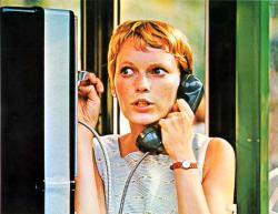 Mia Farrow in Rosemary's Baby.