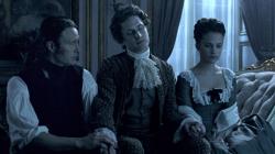 Mads Mikkelsen, Mikkel Boe Folsgaard and Alicia Vikander in A Royal Affair