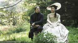 Mads Mikkelsen and Alicia Vikander in A Royal Affair. Mads Mikkelsen and Alicia Vikander in A Royal Affair.