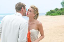 Aaron Eckhart and Amber Heard in The Rum Diary Aaron Eckhart and Amber Heard in The Rum Diary