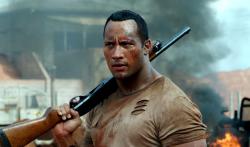 Dwayne Johnson in The Rundown.