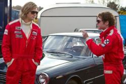 Chris Hemsworth and Daniel Bruhl in Rush