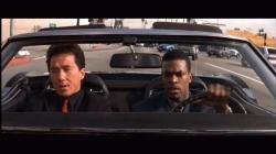 Jackie Chan and Chris Tucker in Rush Hour. Jackie Chan and Chris Tucker in Rush Hour.
