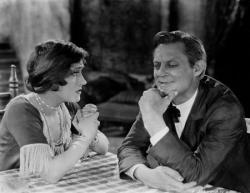 Gloria Swanson and Lionel Barrymore in Sadie Thompson. Gloria Swanson and Lionel Barrymore in Sadie Thompson.