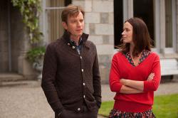 Ewan McGregor and Emily Blunt in Salmon Fishing in the Yemen. Ewan McGregor and Emily Blunt in Salmon Fishing in the Yemen.