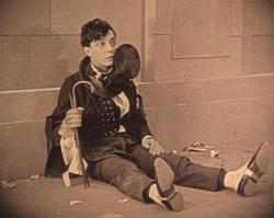 Buster Keaton in The Saphead. Buster Keaton in The Saphead.