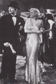 Clark Gable and Jean Harlow horse around in Saratoga Clark Gable and Jean Harlow horse around in Saratoga