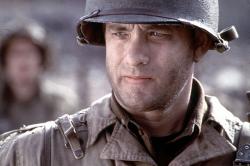 Tom Hanks in Saving Private Ryan.