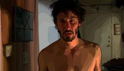 Keanu Reeves in Scanner Darkly.