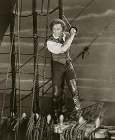 Errol Flynn in The Sea Hawk.