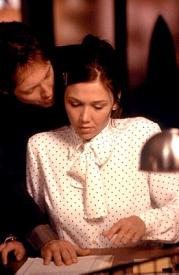 James Spader and Maggie Gyllenhaal. James Spader and Maggie Gyllenhaal.