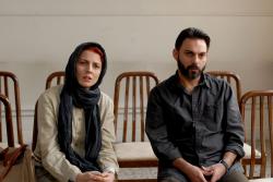 Leila Hatami and Peyman Moadi in A Separation.