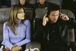 Elizabeth Hurley and Matthew Perry in Serving Sara