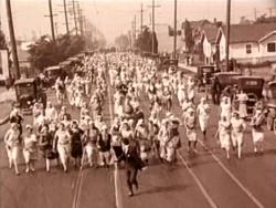 Buster Keaton and a whole lot of gold diggers. Buster Keaton and a whole lot of gold diggers.