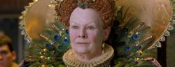 Judi Dench as Queen Elizabeth I in Shakespeare in Love. Judi Dench as Queen Elizabeth I in Shakespeare in Love.