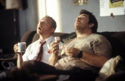 Simon Pegg and Nick Frost in Shaun of the Dead.