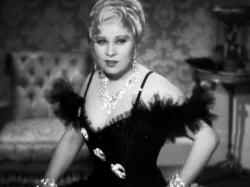 Mae West in She Done Him Wrong. Mae West in She Done Him Wrong.