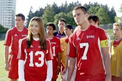 Amanda Bynes and Channing Tatum in She's the Man. Amanda Bynes and Channing Tatum in She's the Man.