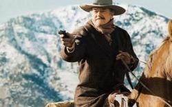 John Wayne living up to the title in The Shootist.