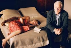 Claire Danes and Steve Martin in Shopgirl. Claire Danes and Steve Martin in Shopgirl.