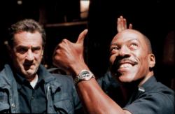 Robert De Niro and Eddie Murphy in Showtime. Robert De Niro and Eddie Murphy in Showtime.