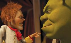 Rumpelstiltskin and Shrek face off in Shrek Forever After