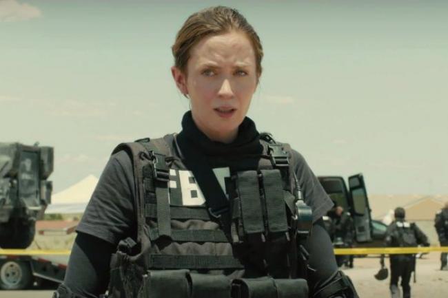 Emily Blunt in Sicario. Emily Blunt in Sicario.