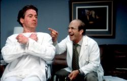 Robert Downey Jr. and Mel Gibson in The Singing Detective. Robert Downey Jr. and Mel Gibson in The Singing Detective.