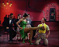 Cyd Charisse and Gene Kelly in Singin' in the Rain.