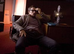Ethan Hawke wearing the blandest sweater ever made in Sinister Ethan Hawke wearing the blandest sweater ever made in Sinister