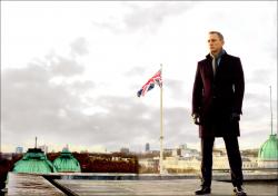 Daniel Craig is James Bond in Skyfall.