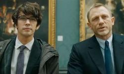 Ben Whishaw and Daniel Craig in Skyfall.