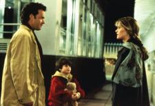 Tom Hanks and Meg Ryan on top of the Empire State Building in Sleepless in Seattle.