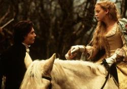 Johnny Depp and Christina Ricci in Sleepy Hollow. Johnny Depp and Christina Ricci in Sleepy Hollow.