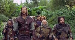 Chris Hemsworth as the Huntsman and the seven dwarfs should have been the focus of the story. Chris Hemsworth as the Huntsman and the seven dwarfs should have been the focus of the story.