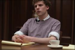 Jesse Eisenberg in The Social Network.